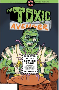 Toxic Avenger #3 Cover B 1 for 3 Incentive  Matt Bors Unlock Variant (Mature) (Of 5)