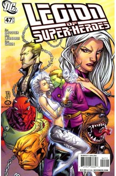 Legion of Super-Heroes #47-Very Fine (7.5 – 9)