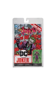 DC Direct Wave 2 Rebirth Joker 3-inch Action Figure with Comic Case