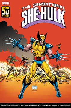 Sensational She-Hulk #4 Dan Jurgens Wolverine Wolverine Wolverine Variant