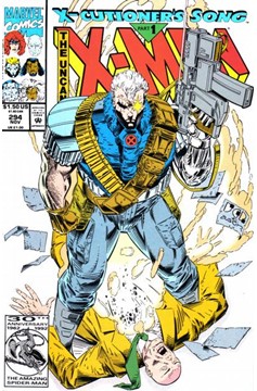 The Uncanny X-Men #294 [Direct]-Very Fine (7.5 – 9) [Bagged, Professor Xavier Trading Card]