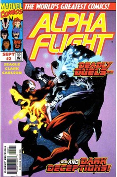 Alpha Flight #2 [Variant Cover]-Fine (5.5 – 7)  Variant Cover