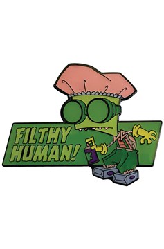 Invader Zim Filthy Human Pin