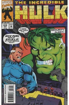 The Incredible Hulk #410 [Direct Edition]-Very Fine (7.5 – 9)