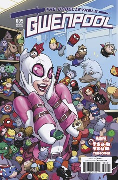 The Unbelievable Gwenpool #5 (Luppachino Marvel Tsum Tsum Takeover Variant) (2016)