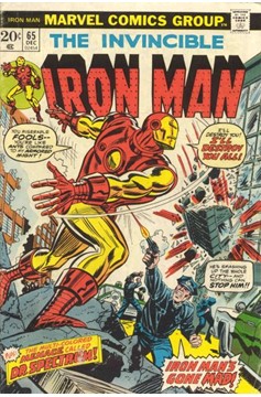 Iron Man #65-Fair (1.0 - 1.5) [Cover Tear]