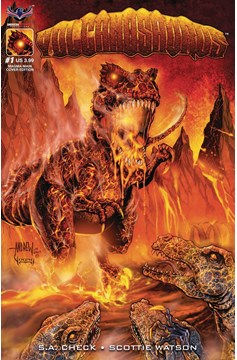 Volcanosaurus #1 Main Mangum Cover