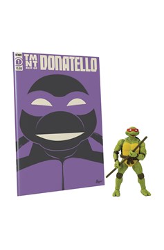 Teenage Mutant Ninja Turtles Best of Donatello IDW Comic Book & Bst Axn 5 Inch Action Figure