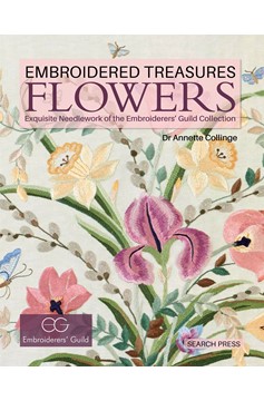 Embroidered Treasures: Flowers (Hardcover Book)