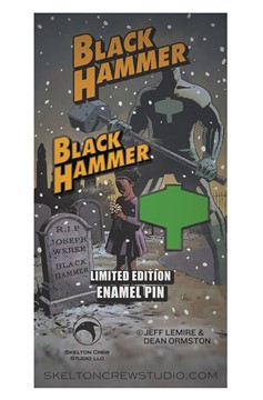 Black Hammer Logo & Emblem Limited Edition Enamel Pin Set