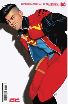 Superboy The Man of Tomorrow #1 Cover F 1 for 50 Incentive David Talaski Card Stock Variant (Of 6)