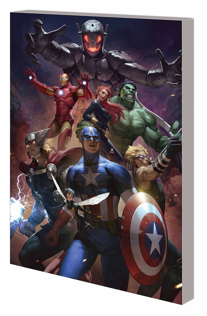 Avengers K Graphic Novel Book 1 Avengers Vs Ultron (Direct Market Edition) Lee Variant