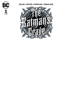Batmans Grave #1 Blank Variant Edition (Of 12)