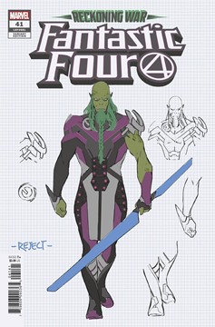 Fantastic Four #41 Silva Concept Art Variant (2018)