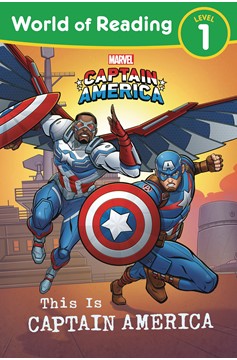 World of Reading Level 1 This Is Captain America Soft Cover