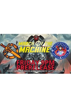 ** Friday, April 14th 9Pm Mtg March of The Machines Pre-Release **