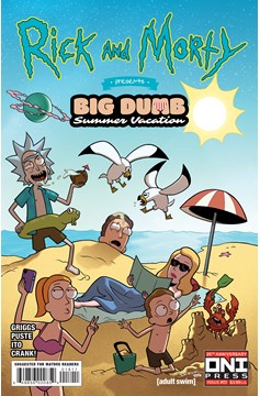 Rick and Morty Presents Big Dumb Summer Vacation #1 Cover A Derek Fridolfs