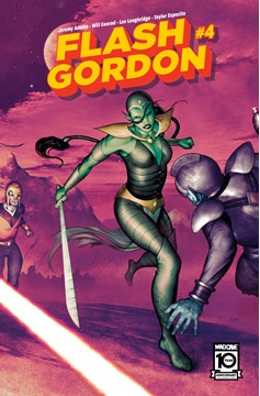 Flash Gordon #4 Cover B Frazer Irving Connecting Cover Variant