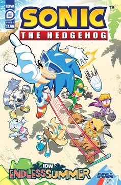 IDW Endless Summer—Sonic the Hedgehog Cover A Yardley