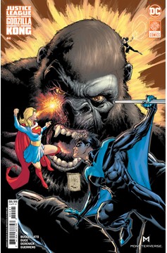 Justice League Vs Godzilla Vs Kong #4 Cover B Whilce Portacio Kong Card Stock Variant (Of 7)