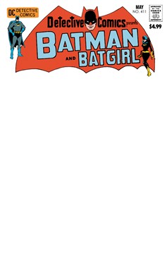 Detective Comics #411 Facsimile Edition Cover B Blank Card Stock Variant