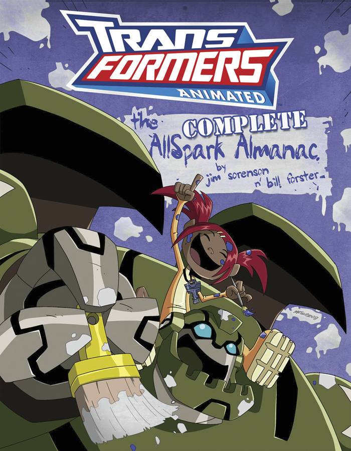 Transformers Animated Complete Allspark Almanac Graphic Novel 