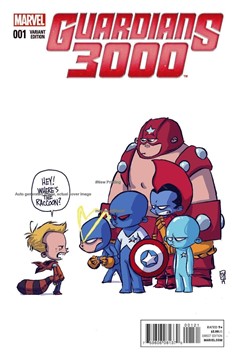 Guardians 3000 #1 Young Variant