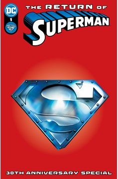 Return of Superman 30th Anniversary Special #1 (One Shot) Cover C Dave Wilkins Steel Die-Cut Variant