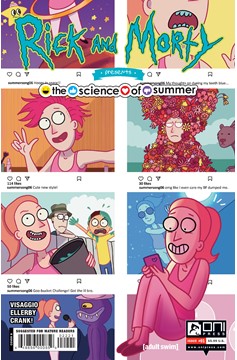 Rick and Morty Presents Science of Summer #1 Cover B Allnat (Mature)
