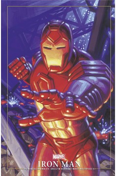 Invincible Iron Man #14 Greg and Tim Hildebrandt Iron Man Marvel Masterpieces III Variant