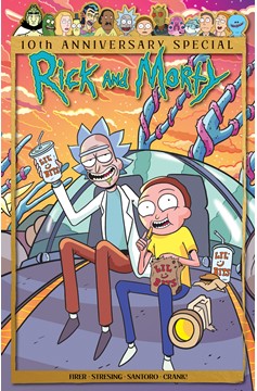 Rick and Morty 10th Anniversary Special #1 (One Shot) Cover A Marc Ellerby Wraparound