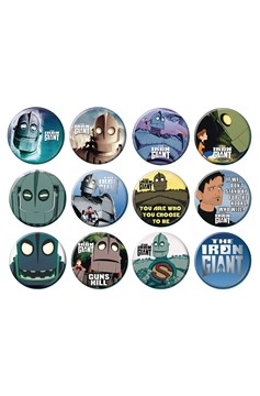 Iron Giant Button (Choose from 8 designs)