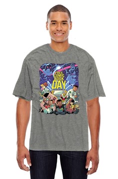 FCBD 2019 Comm Artist Charm Hthr Gray T-Shirt XL