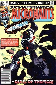 Micronauts #33 [Newsstand]