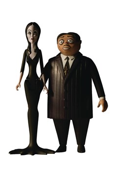 5 Points Addams Family Morticia/gomez 6 Piece Solid Fig Case