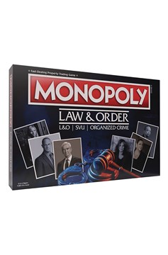 Monopoly Law & Order Board Game