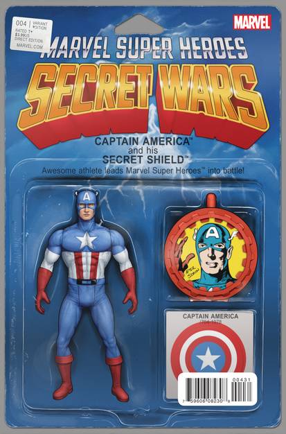 Secret Wars #4 Christopher Action Figure Variant