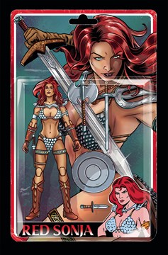 Red Sonja 2023 #1 Cover X 25 Copy Action Figure Virgin