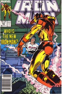 Iron Man #231 [Newsstand]-Fine (5.5 – 7)