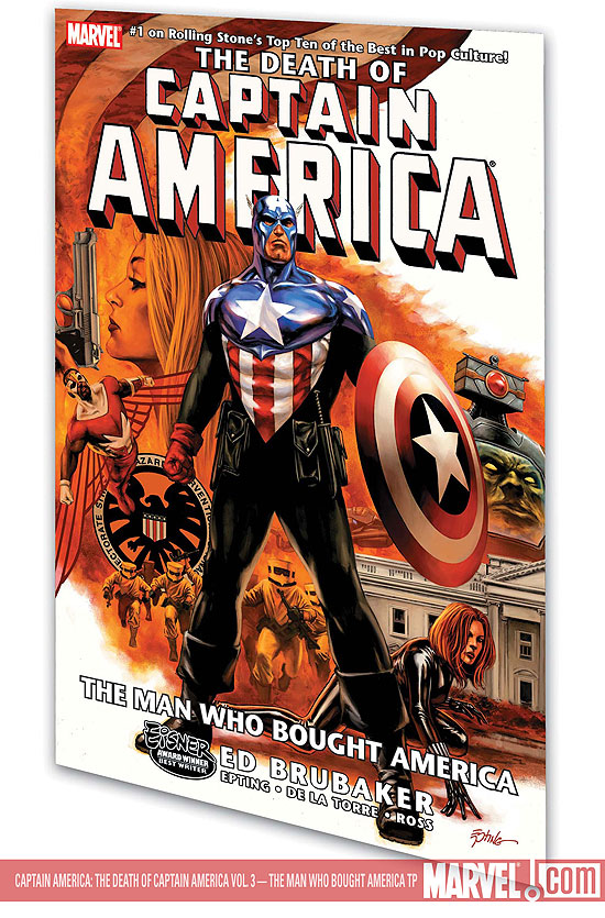 Captain America The Death of Captain America Volume 3 - The Man Who Bought America Graphic Novel