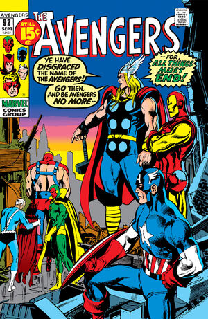 Avengers Volume 1 # 92