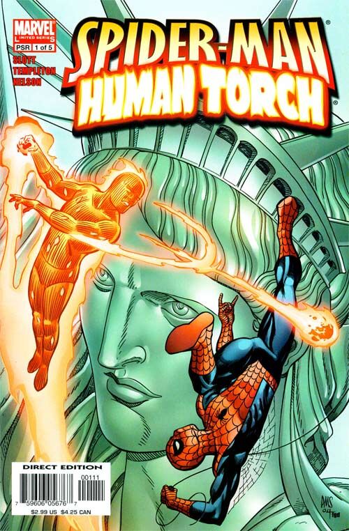 Spider-Man/Human Torch Limited Series Bundle Issues 1-5