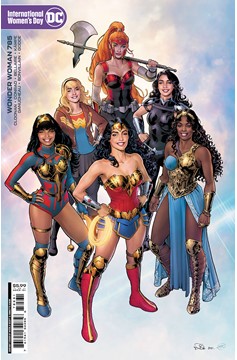 Wonder Woman #785 Cover C Nicola Scott International Womens Day Card Stock Variant (2016)