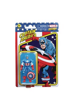 Marvel Retro Legends 3-3/4in Captain America Action Figure Case