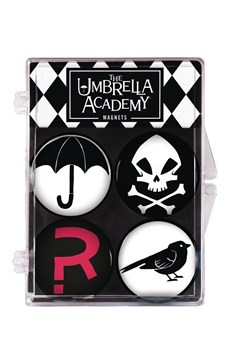 Umbrella Academy 4 Pack Magnet Set