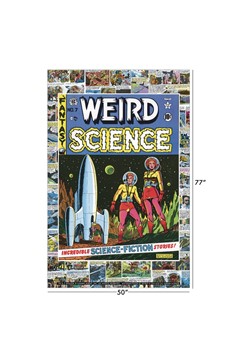 1950S EC Comics Weird Science Plush Throw Blanket