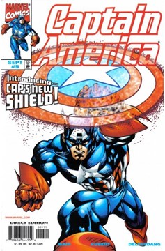 Captain America #9 [Direct Edition]-Very Fine