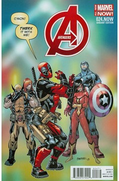 Avengers #24 (Barberi Deadpool Variant) (2012)