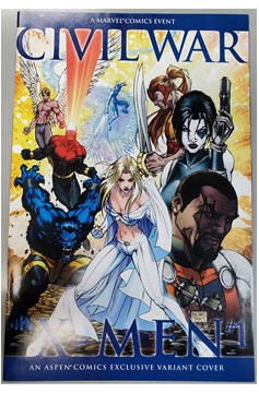 Civil War X-Men #1 (Marvel 2006) Aspen Exclusive Variant 