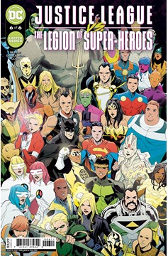 Justice League Vs The Legion of Super-Heroes #6 Cover A Scott Godlewski (Of 6)